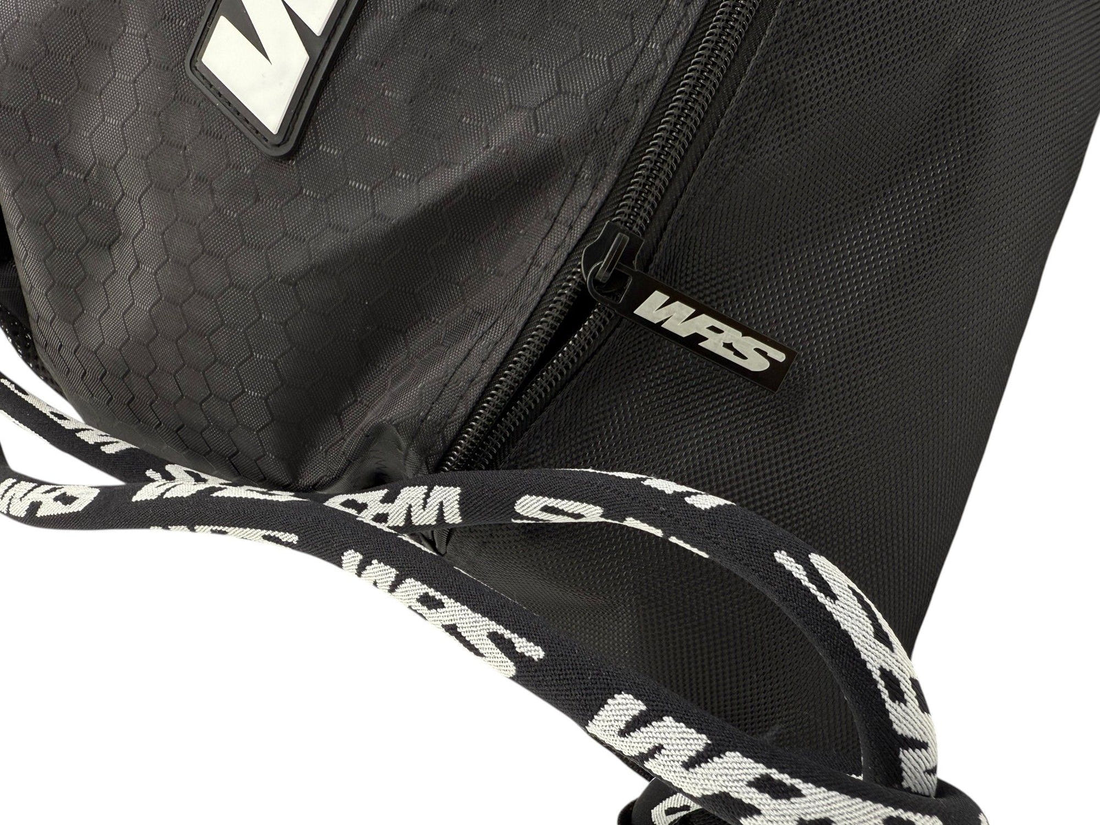 WRS Official Black Drawstring Backpack