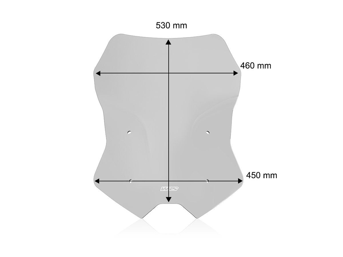 WRS Windscreen Touring Yamaha Tracer 9 GT / GT+ 2025-2026