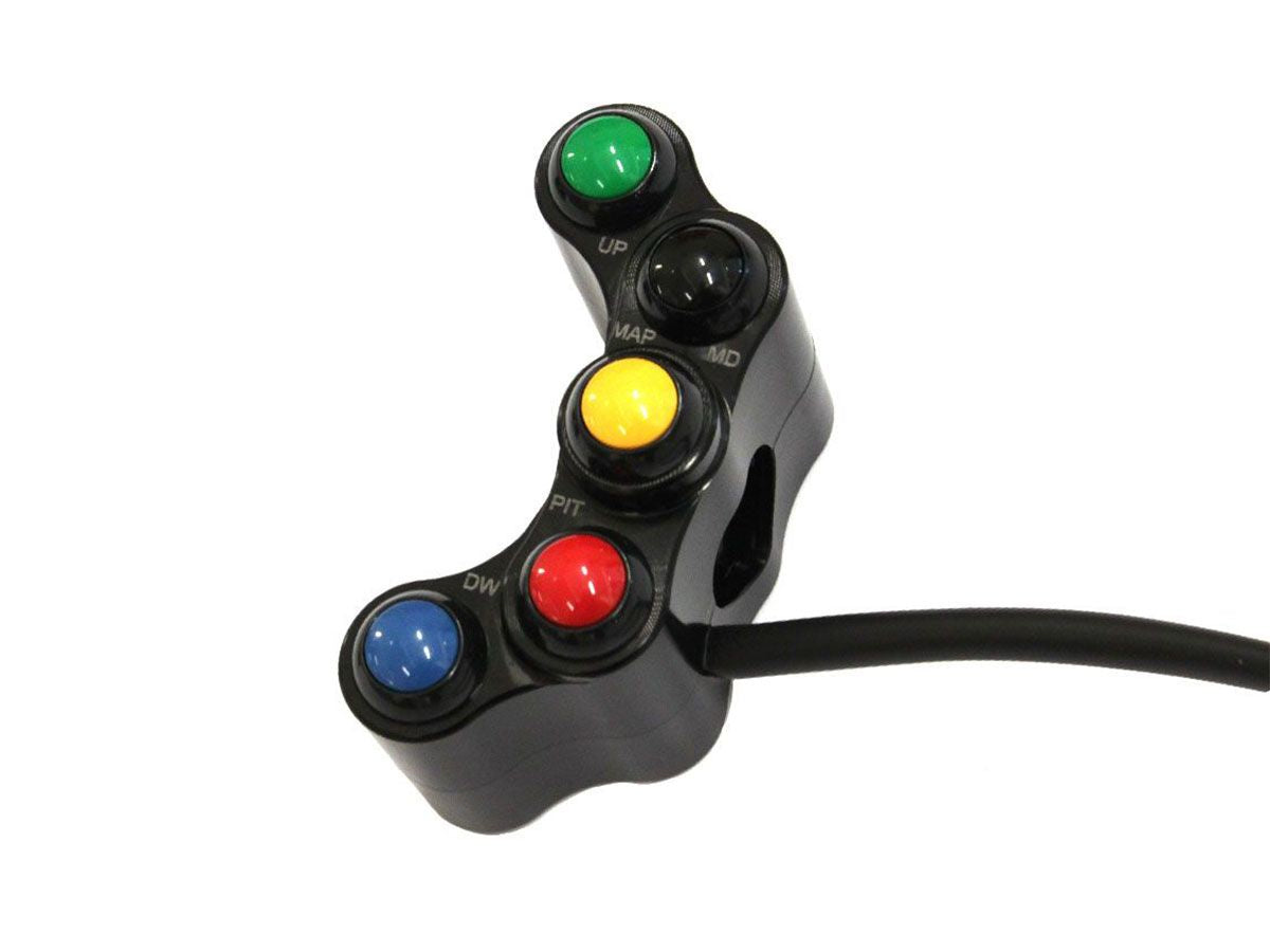 WRS 5 Button Left Racing Switch Aprilia RSV4 2009-2016