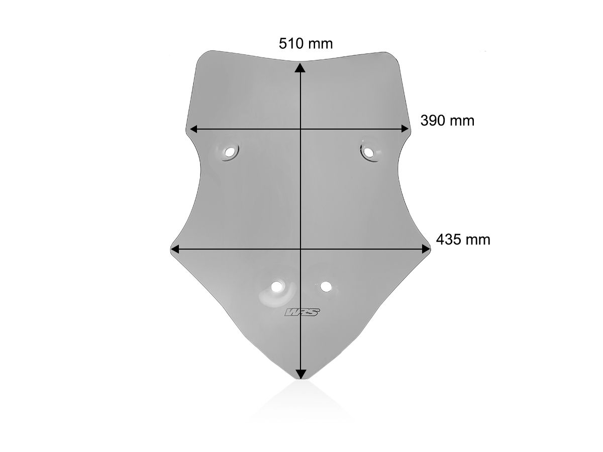 WRS Standard Plus Windscreen Ducati Multistrada V4 / S / S Sport / Rally 2020-2025