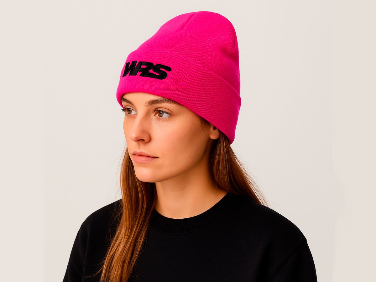 WRS Original Beanie Hat With Embroidered Logo
