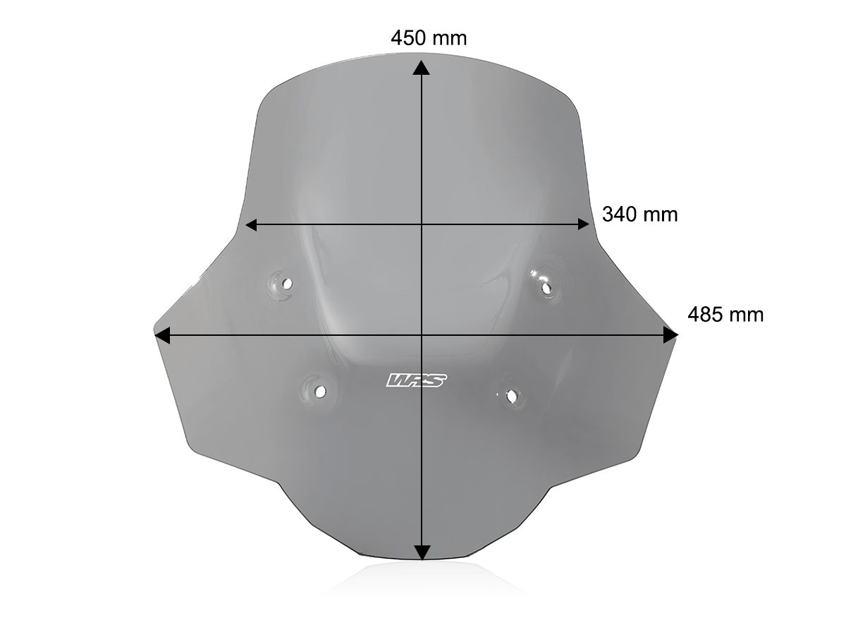 WRS Windscreen Standard Plus No Radar BMW R 1300 GS 2023-2025
