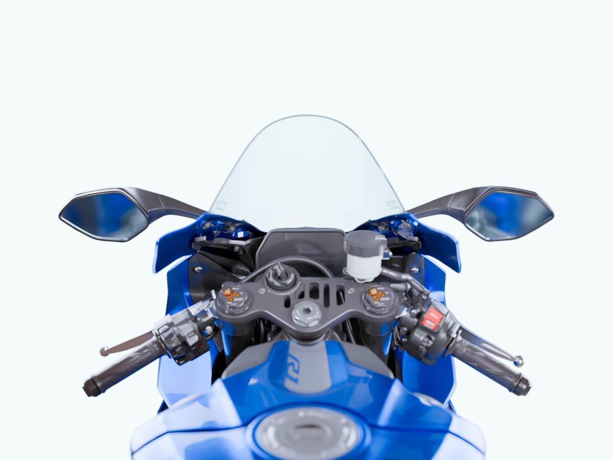 WRS RACE HIGH WINDSCREEN YAMAHA R1 / M 2020-2024