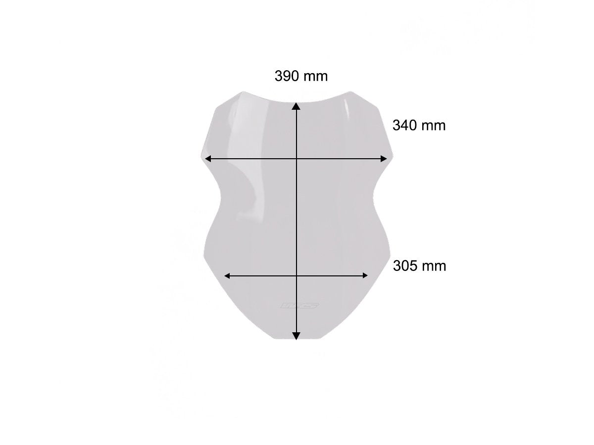 WRS Sport Windscreen Yamaha Tracer 7 / GT 2025-2026