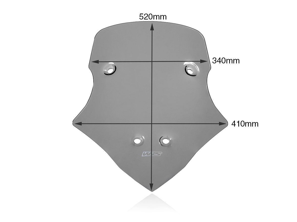WRS TOURING WINDSCREEN DUCATI MULTISTRADA V4 / S / S SPORT / PIKES PEAK 2020-2025