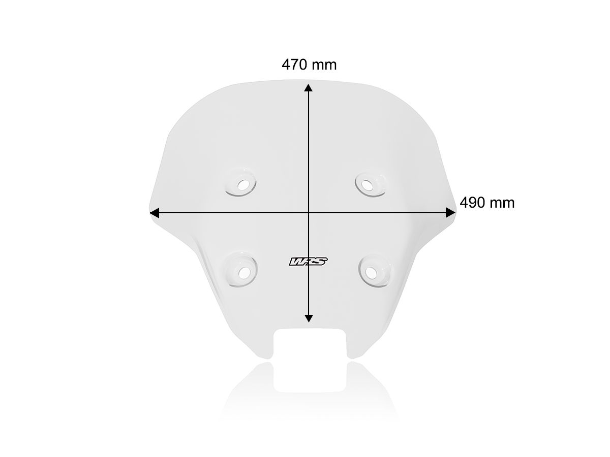 WRS Windscreen Caponord With Radar Moto Guzzi Stelvio 2024-2025