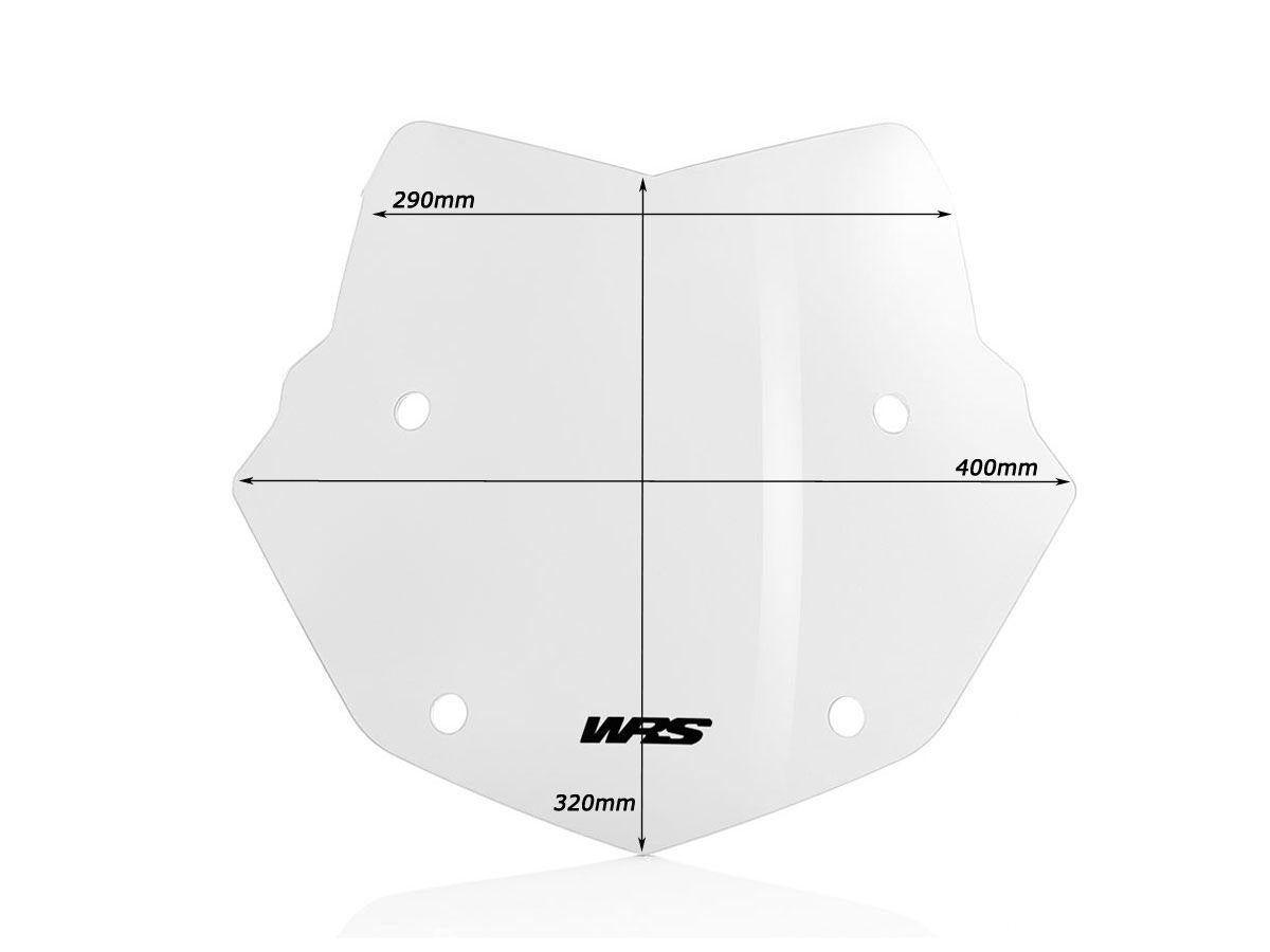 WRS Rally Windscreen Evo BMW R 1200 GS/ADV 2004-2012