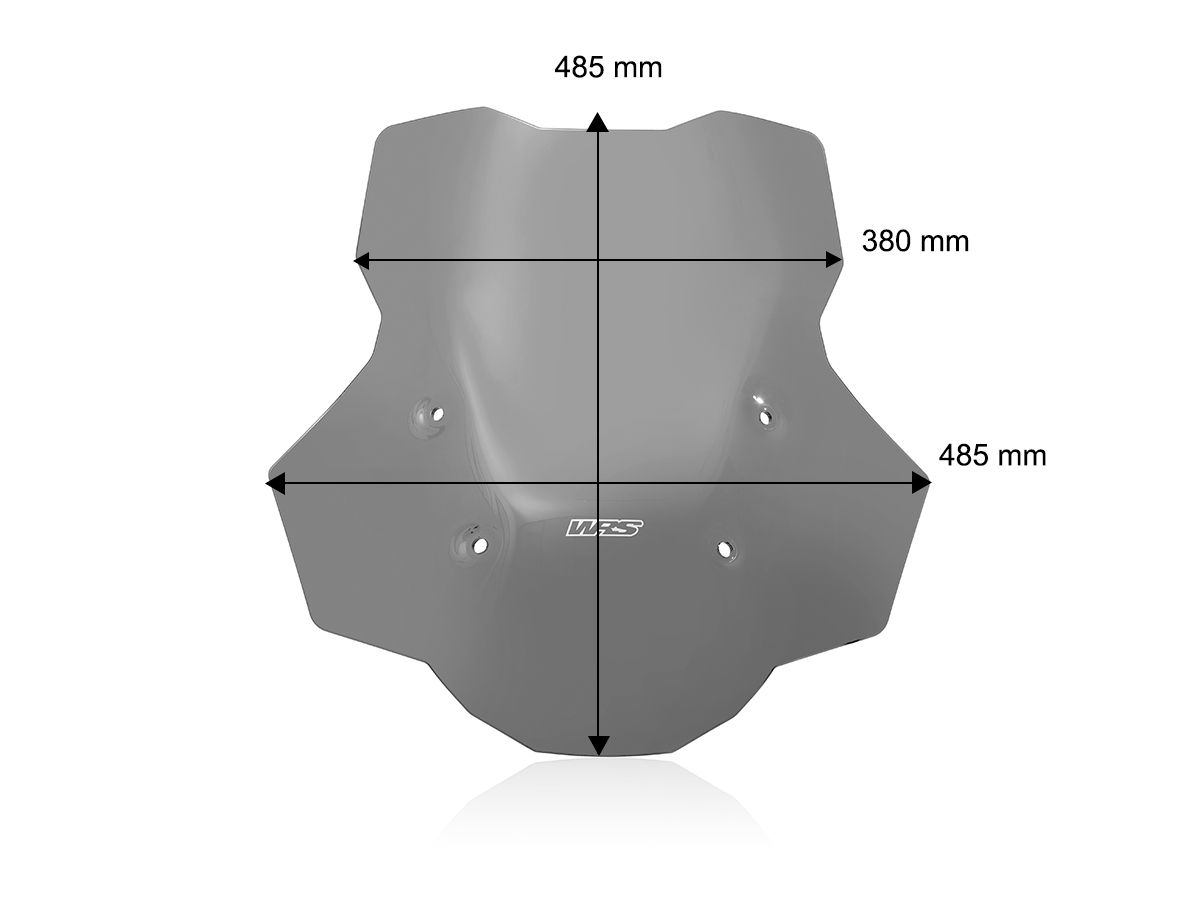 WRS Touring Windscreen Plus No Radar BMW R 1300 GS 2023-2025