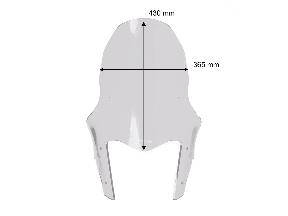 WRS Caponord Windscreen Yamaha Tenere 700 / Rally 2025-2026