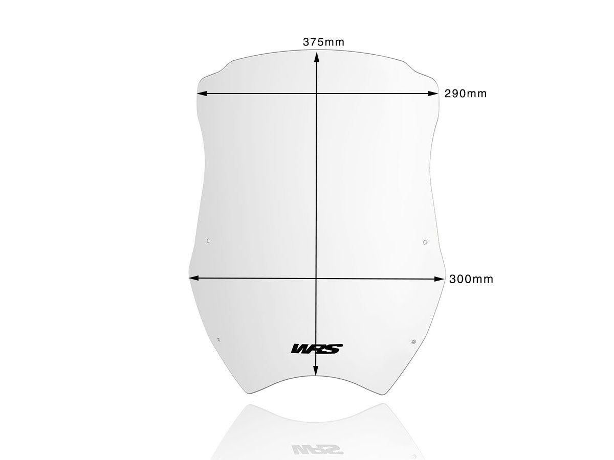 WRS TOURING WINDSCREEN HONDA TRANSALP 700