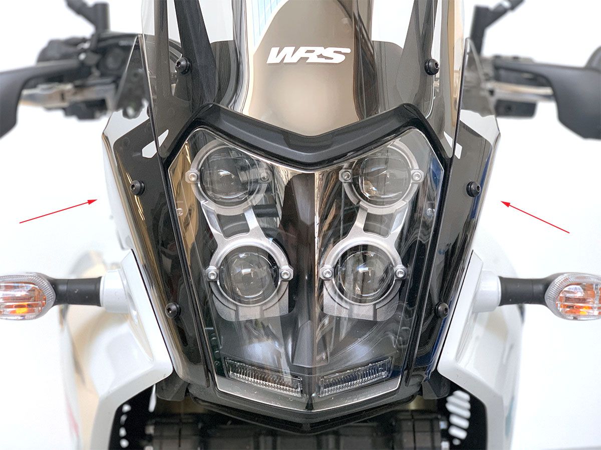 PAIR SIDE DEFLECTORS WRS YAMAHA TENERE 700 2019-2024