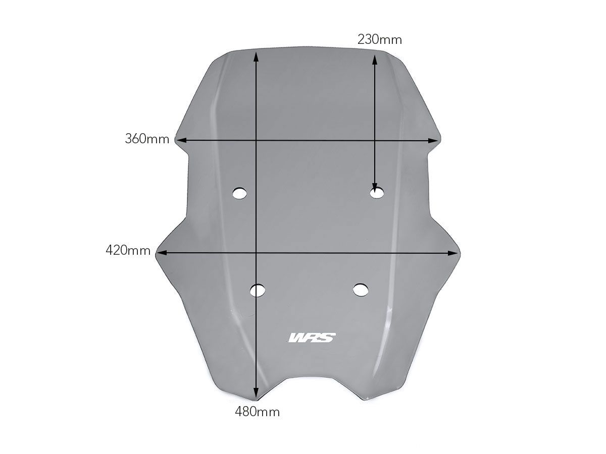 WRS TOURING WINDSCREEN BMW C 400 X 2018-2025