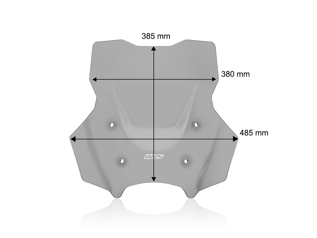 WRS Windscreen Touring Plus With Radar BMW R 1300 GS Adventure 2024-2025