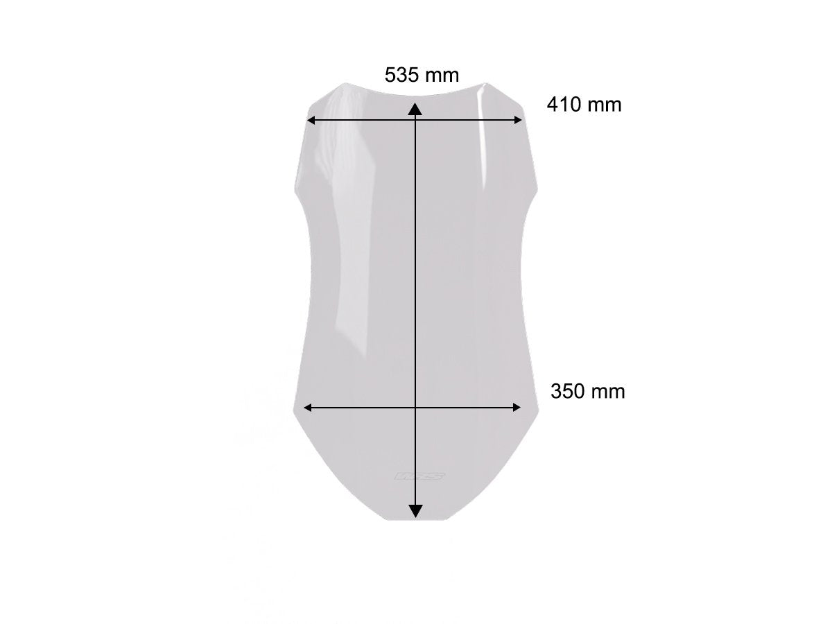 WRS Touring Windscreen Yamaha Tracer 7 / GT 2025-2026