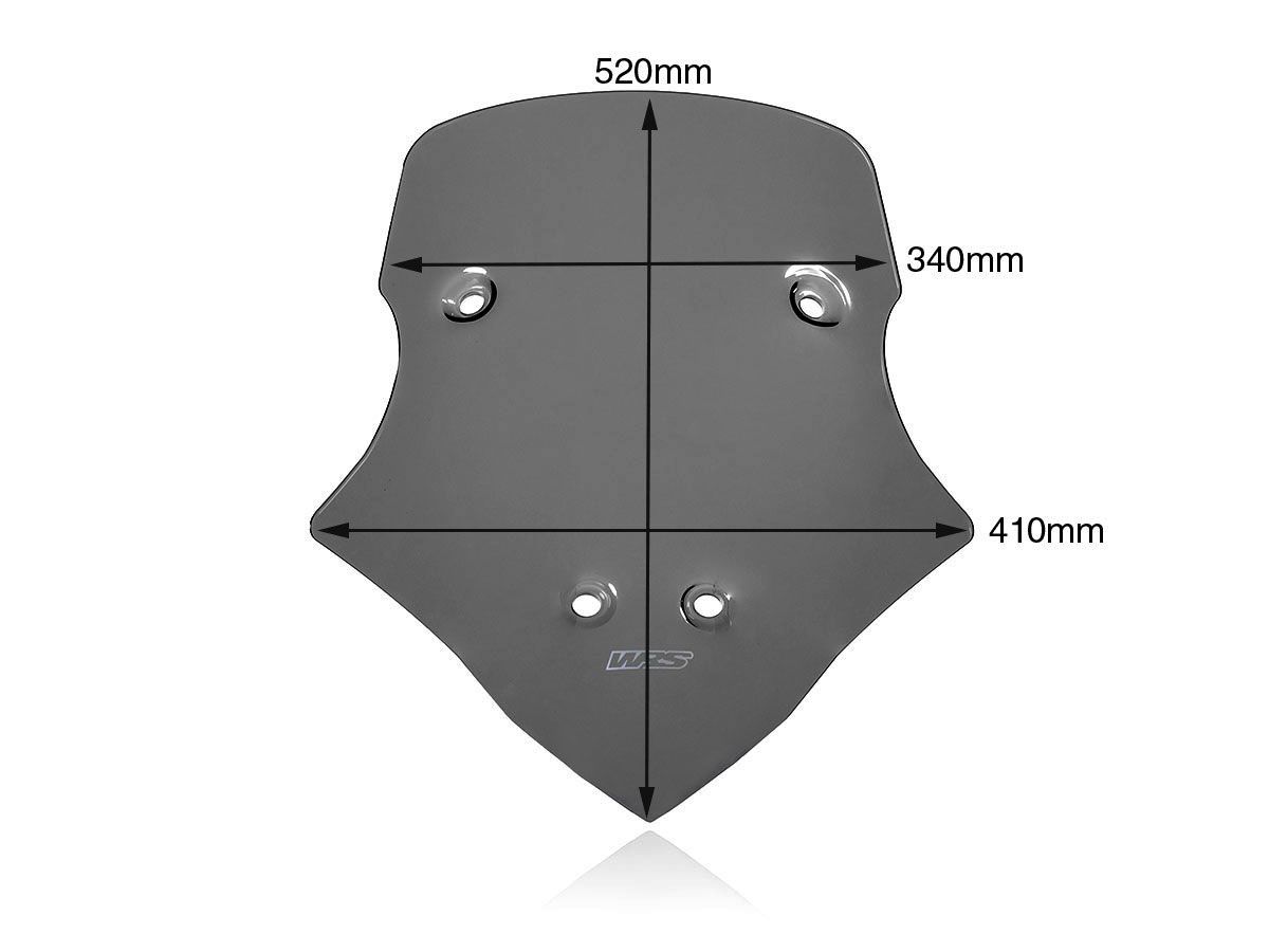 WRS TOURING WINDSCREEN DUCATI MULTISTRADA V4 / S / S SPORT / PIKES PEAK 2020-2025