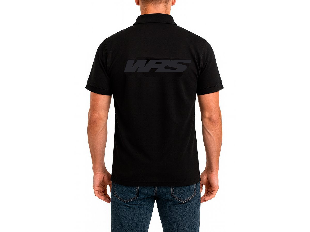 WRS Original Polo Shirt Black Logo