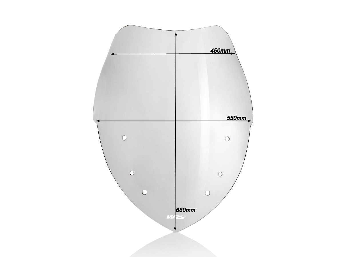 WRS Caponord Windscreen BMW R1200RT 2005-2013