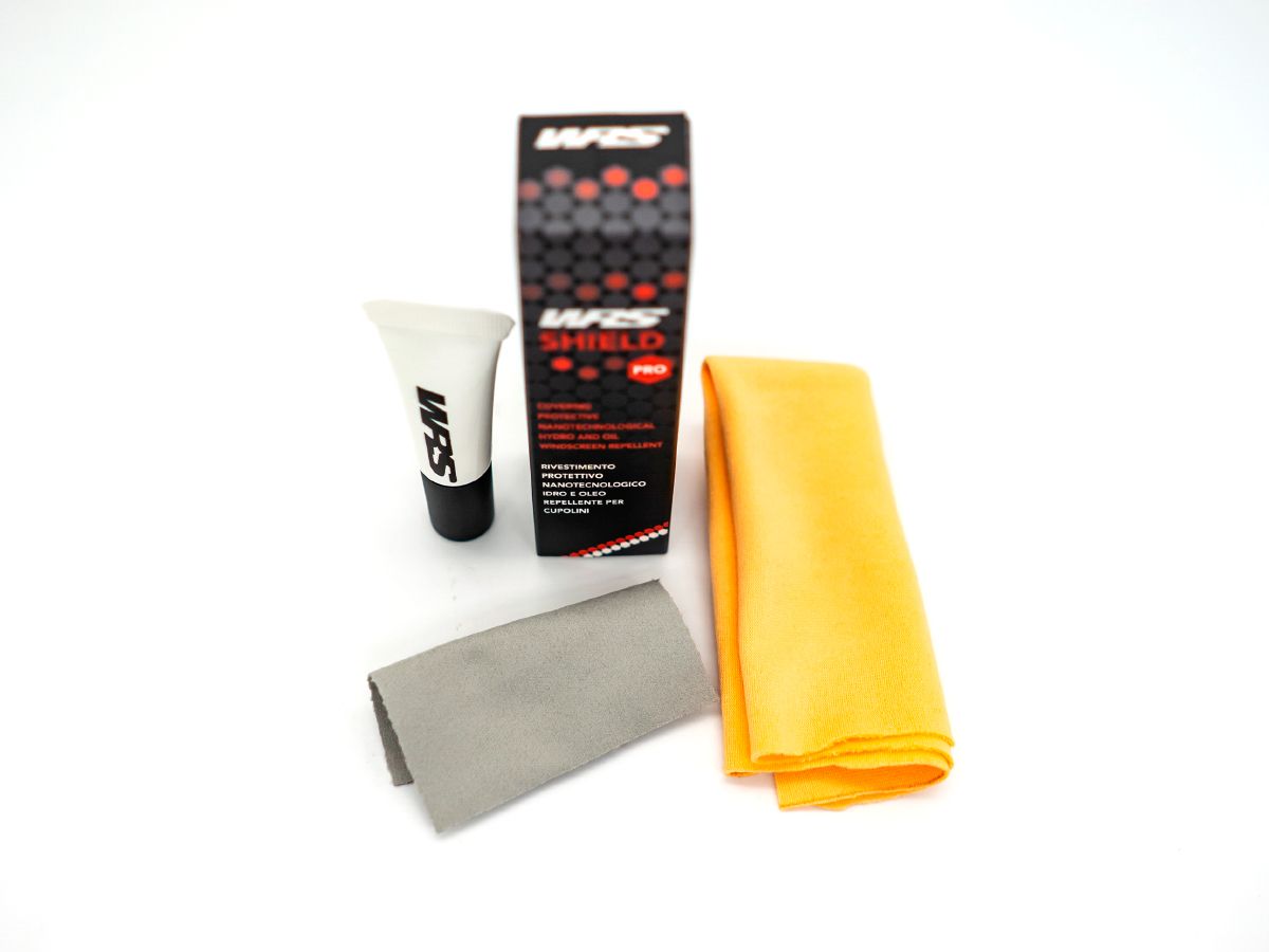 WRS SHIELD 2.0 NANOTECH PROTECTION FOR WINDSCREENS AND VISORS DISPLAY BOX 21 PIECES