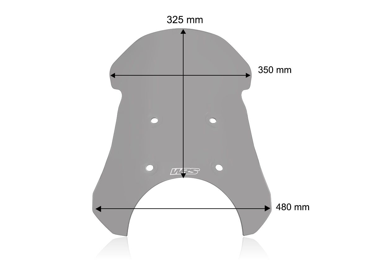 WRS Touring Windscreen Royal Enfield Himalayan 450 2024-2026