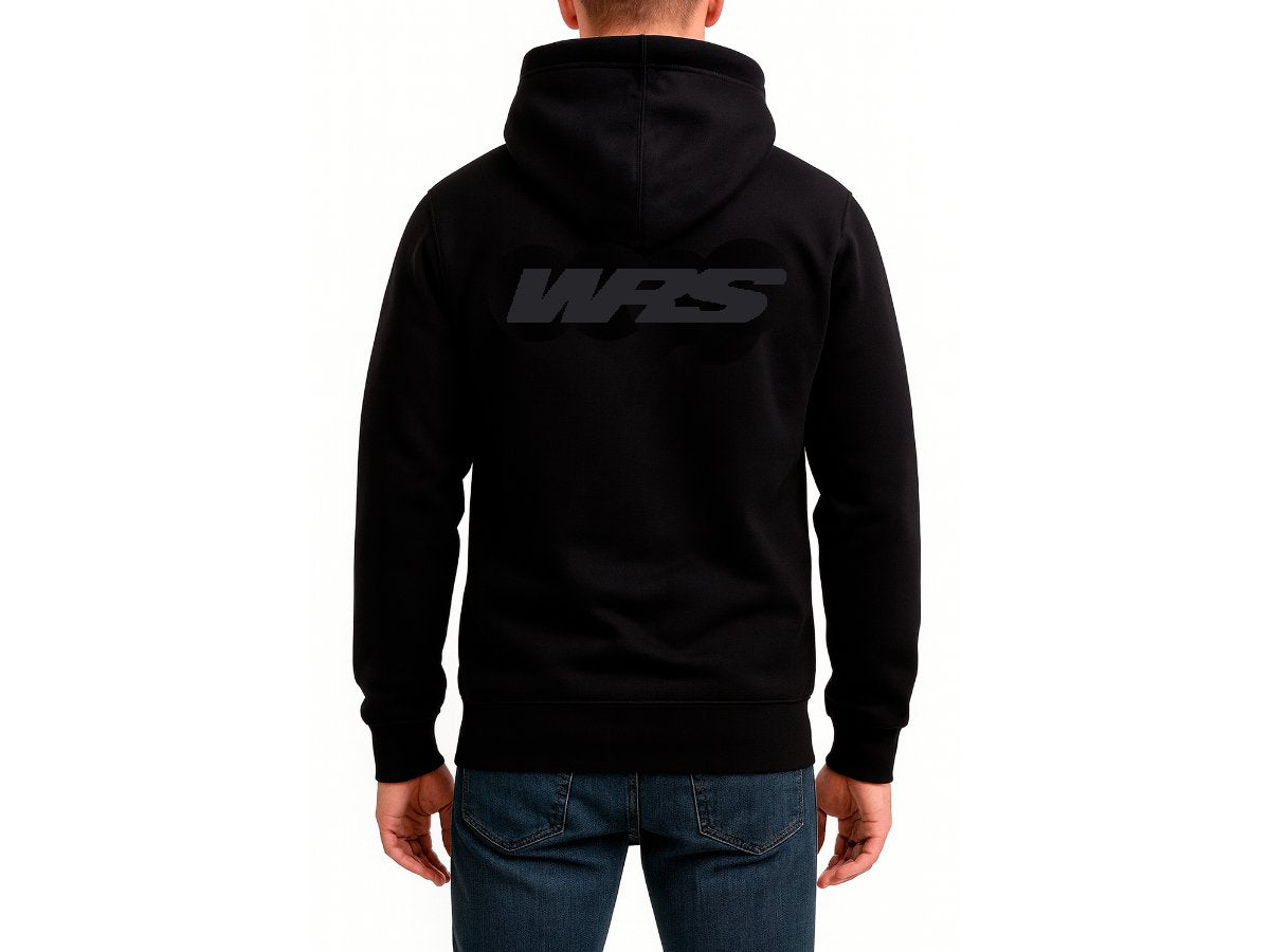 WRS Original Zip-Up Hoodie Black Logo