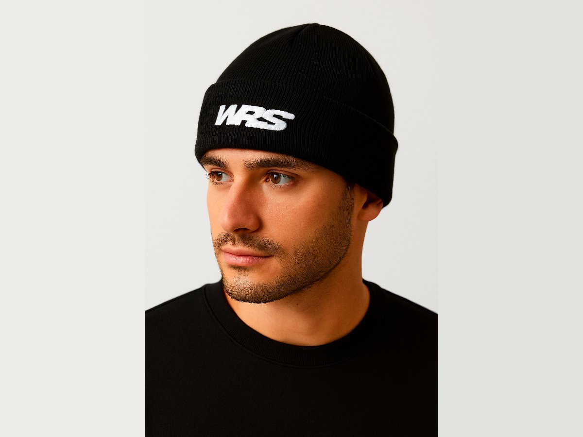 WRS Original Beanie Hat With Embroidered Logo
