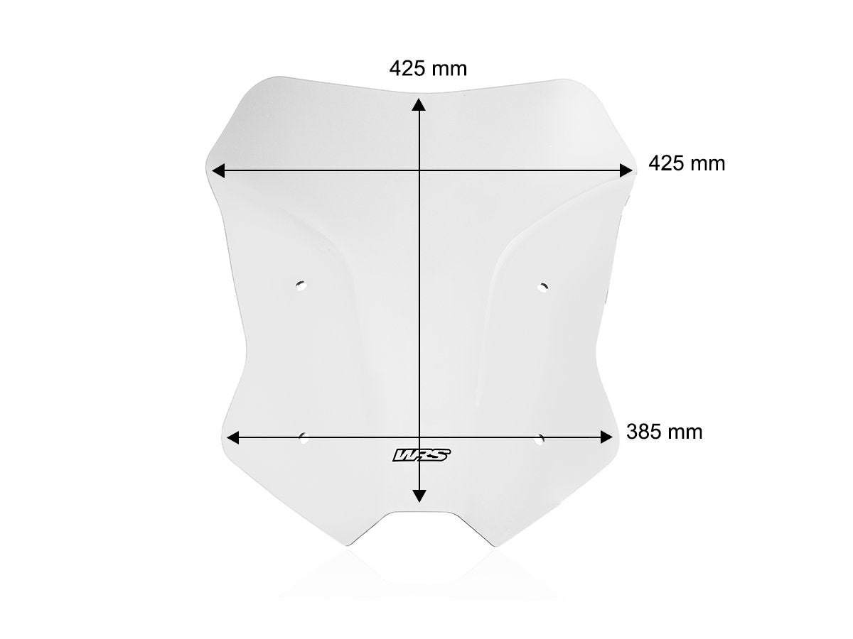 WRS Intermedio Windscreen Yamaha Tracer 9 GT / GT+ 2025