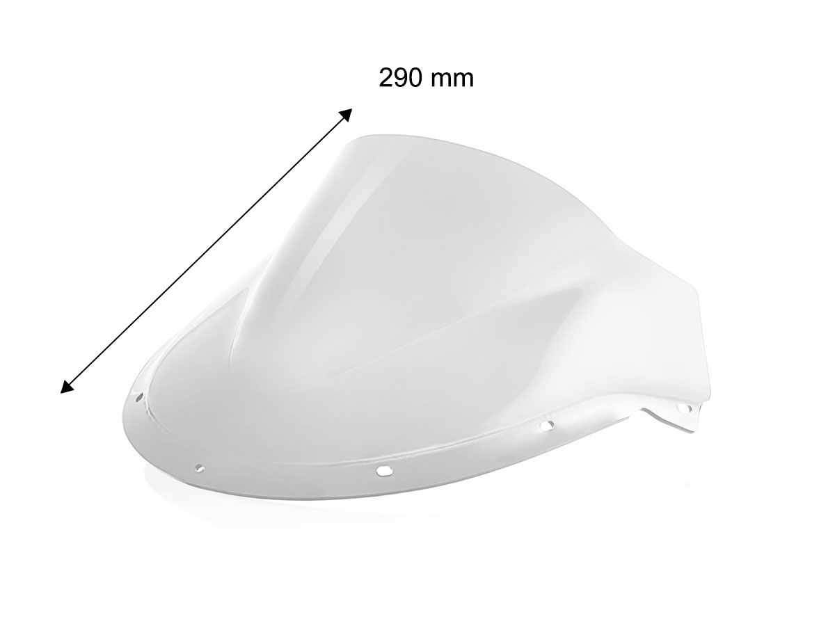 WRS Double Bubble Windscreen Mito Ev