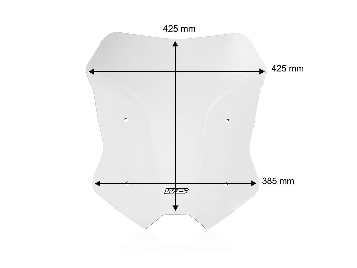 WRS Intermedio Windscreen Yamaha Tracer 9 GT / GT+ 2025-2026
