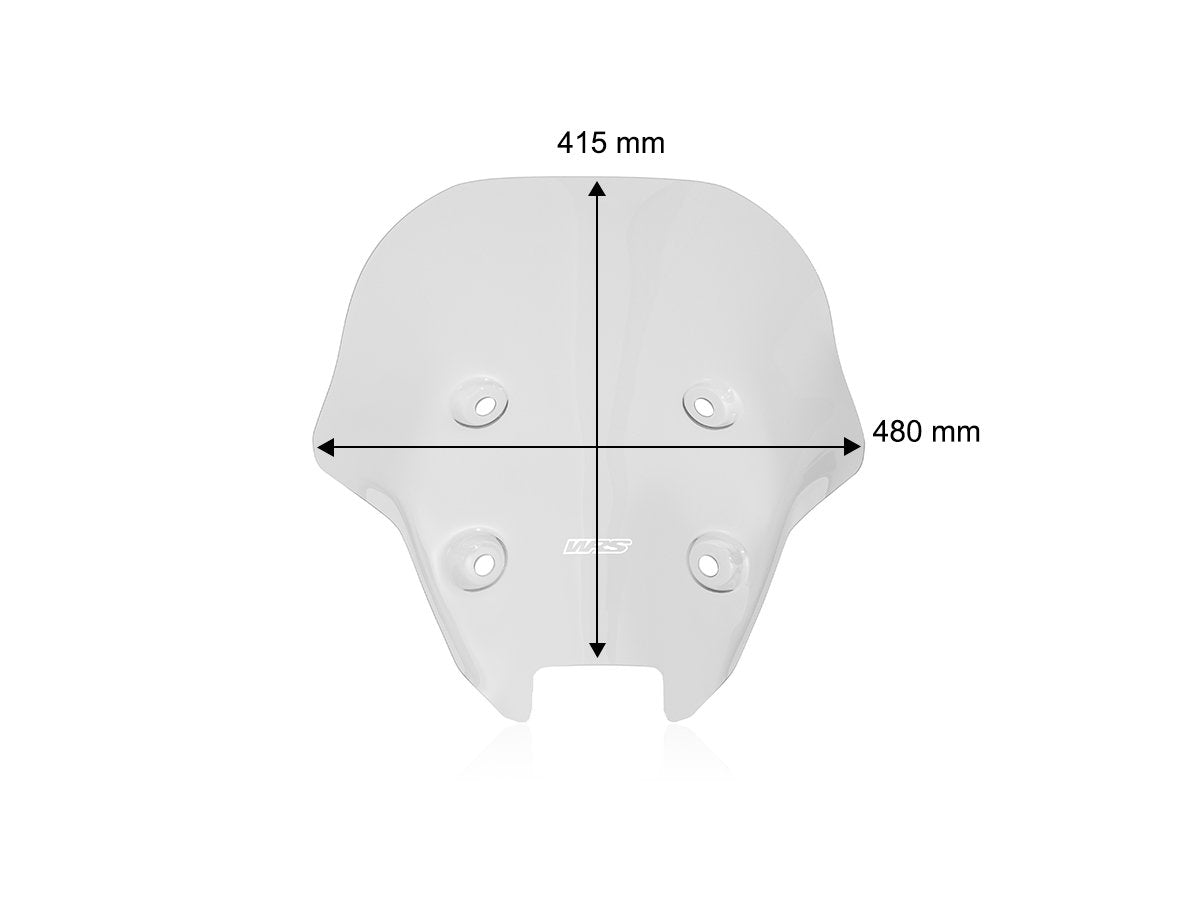 WRS Windscreen Touring With Radar Moto Guzzi Stelvio 2024-2025
