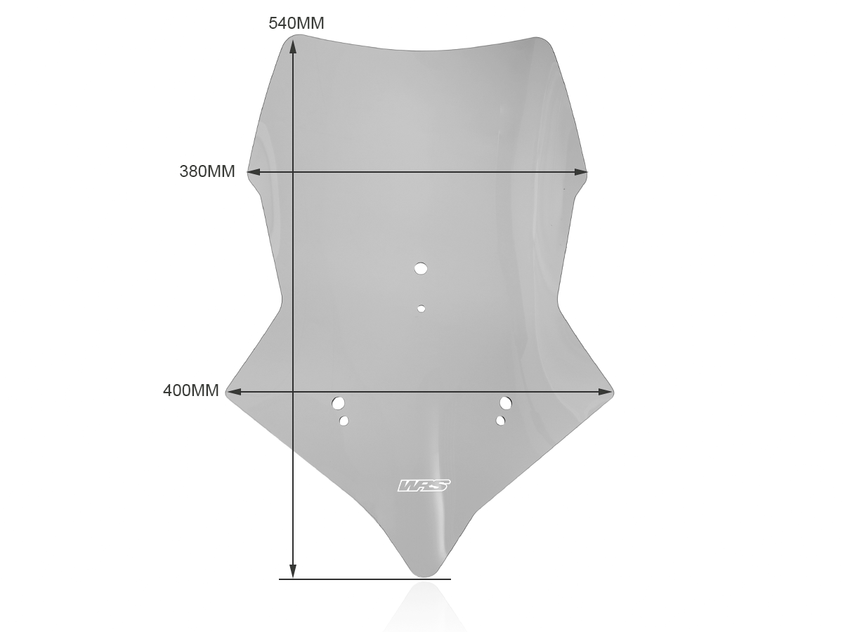 WRS Touring Windscreen Moto Morini X-Cape 650 2023-2026