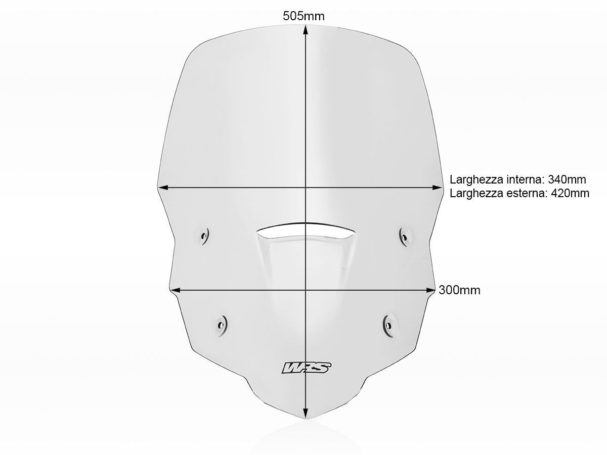 WRS Caponord Windscreen Honda XL 750 Transalp 2023-2024