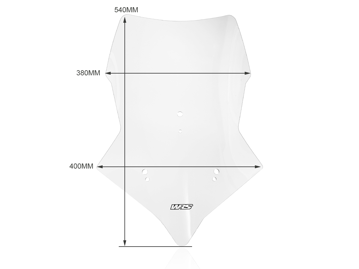 WRS Touring Windscreen Moto Morini X-Cape 650 2023-2026