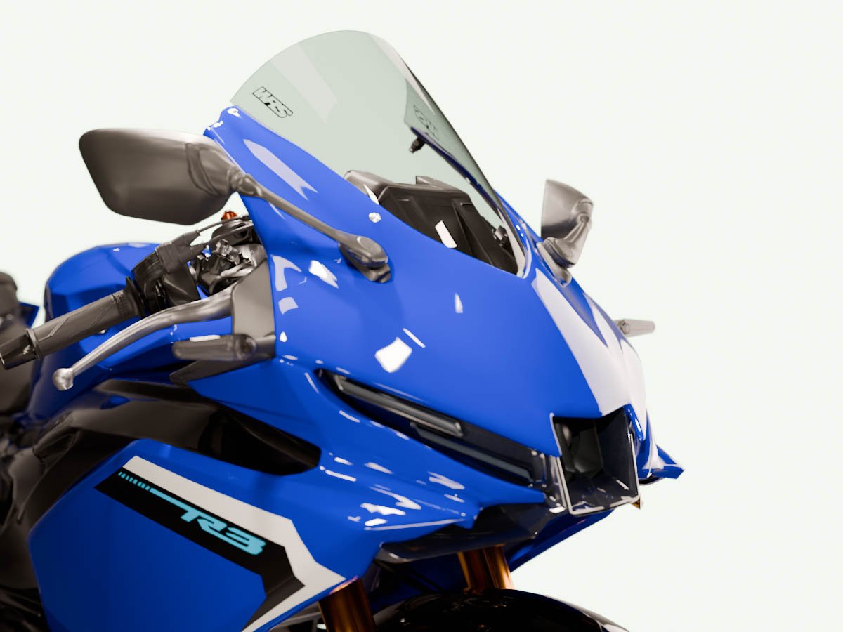 WRS RACE HIGH WINDSCREEN YAMAHA R3 2019-2025