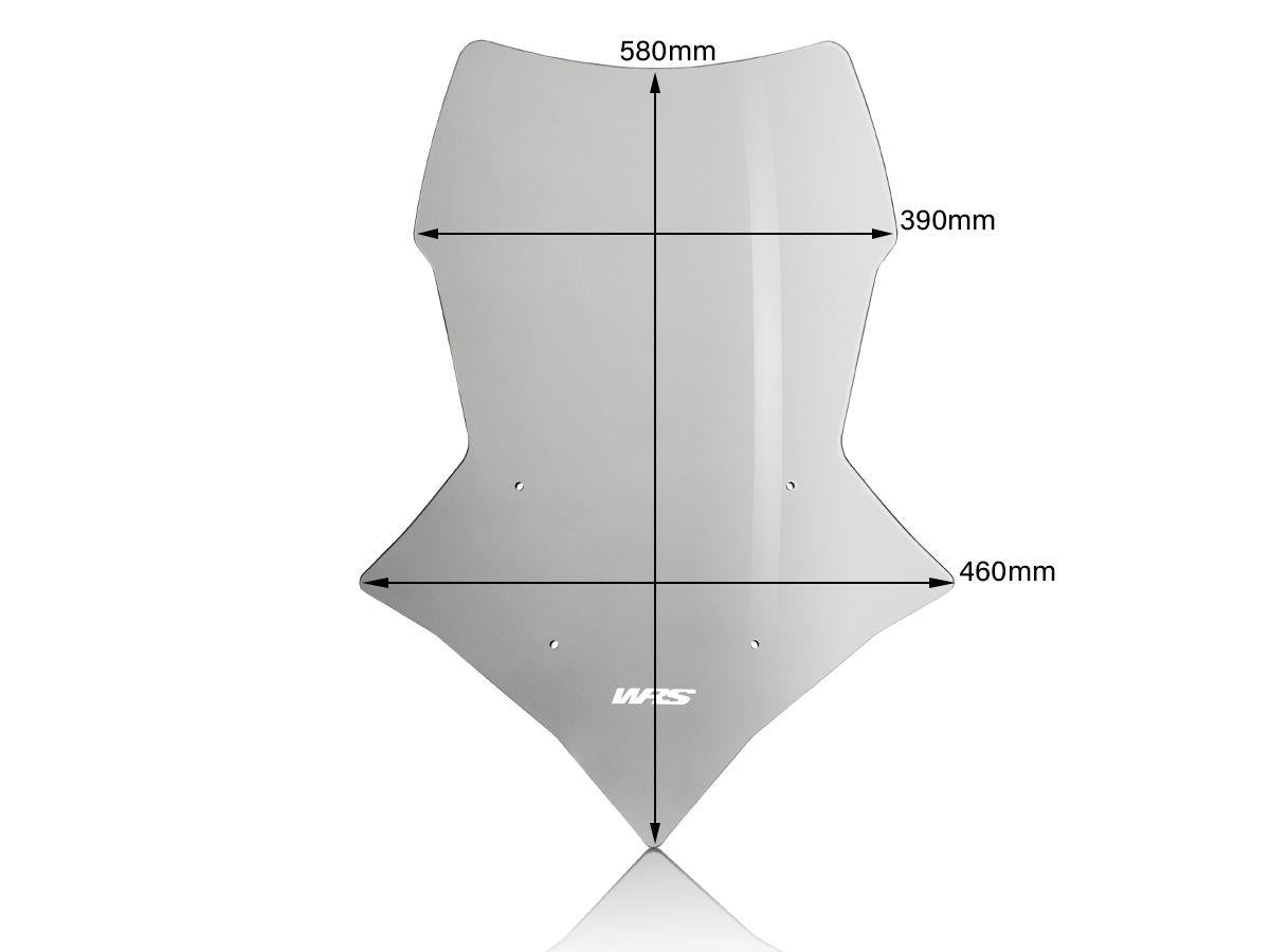 WRS TOURING WINDSCREEN YAMAHA MT-09 TRACER 2018-20 / GT 2018-20 / Tracer 9 2021-24 / Tracer 9 GT 2021-24