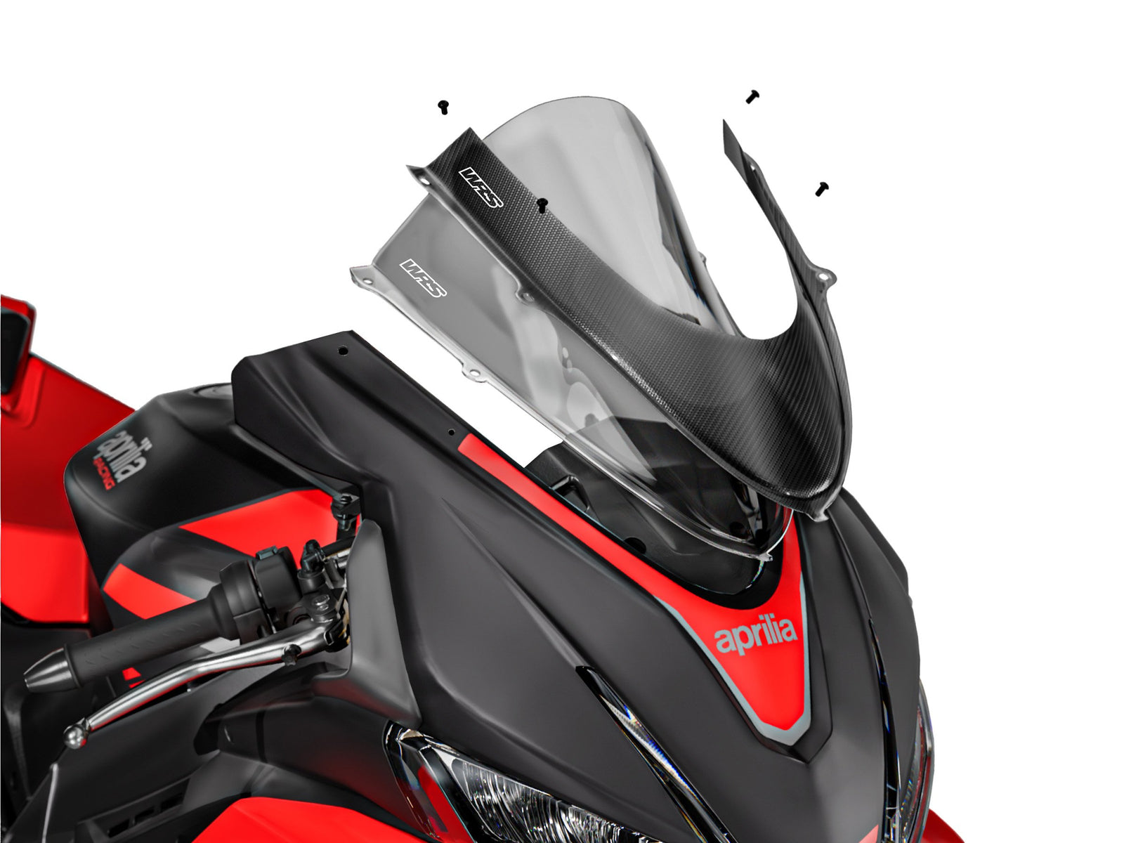 WRS Carbonskin Windscreen Cover Aprilia RSV4 2021-2025