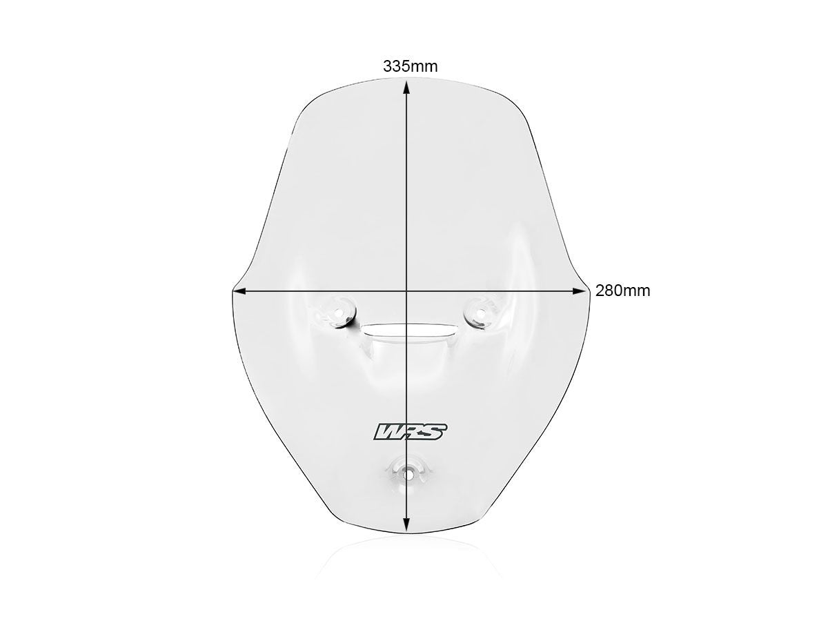WRS Touring Windscreen Ducati Diavel V4 / RS 2023-2026