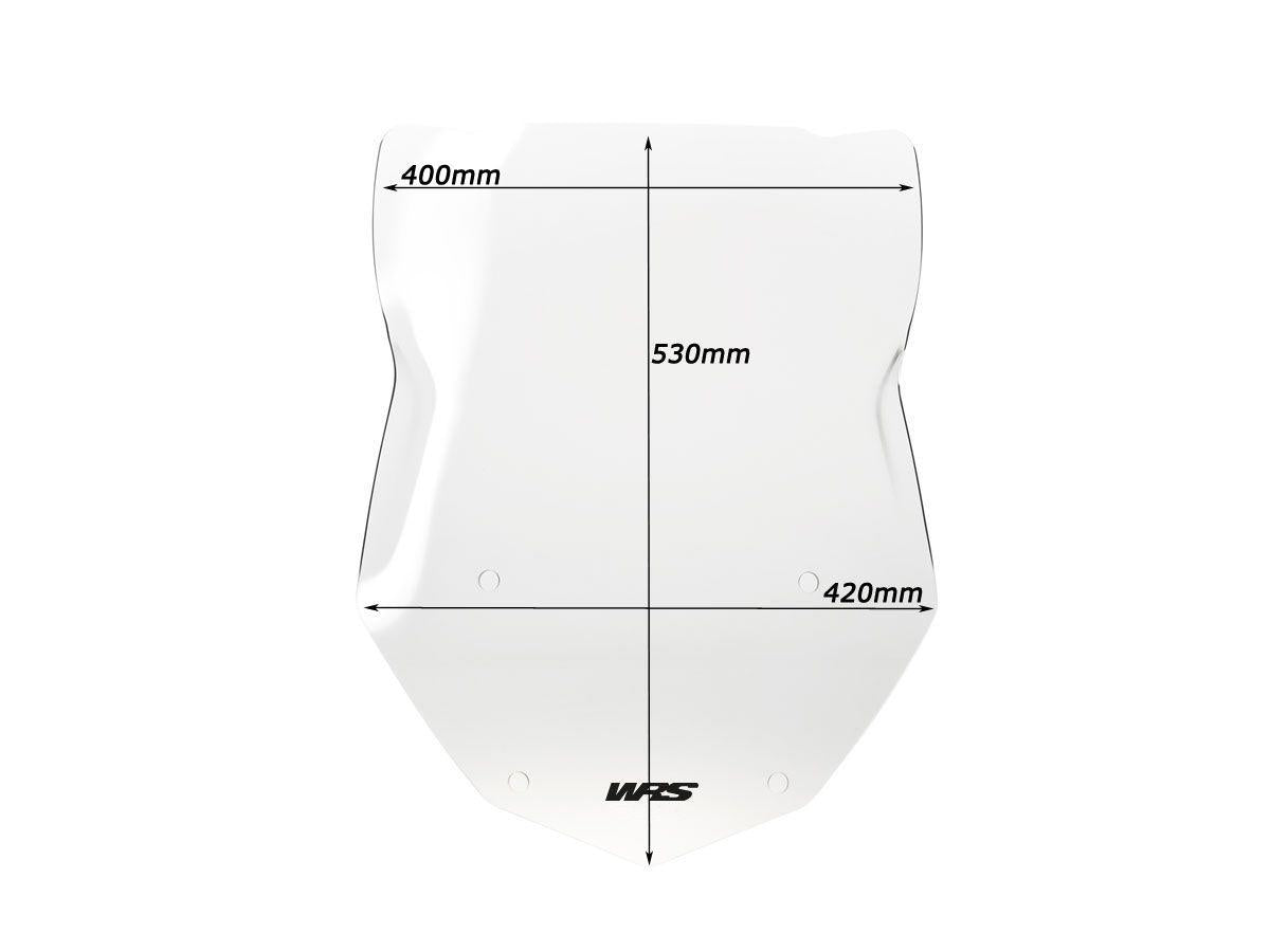 WRS Touring Windscreen BMW R1200GS-ADV 2013-18/R1250gs 2018-23