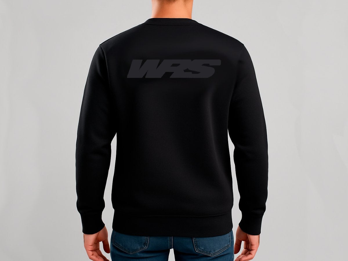 WRS Original Sweatshirt 100% Cotton Black Logo