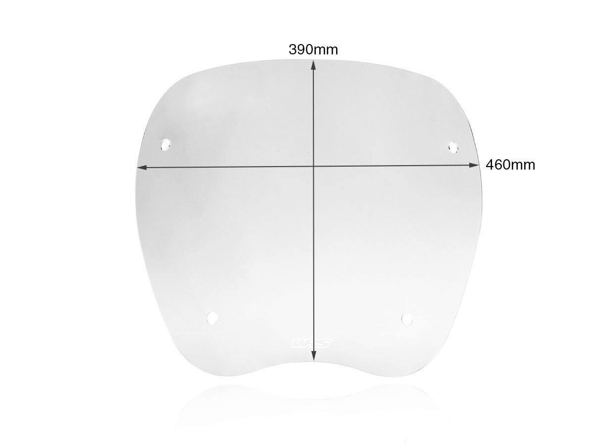 WRS Intermedio Windscreen Honda SH 125 2020-25 / SH 150 2020-2025 / SH 350 2021-2025