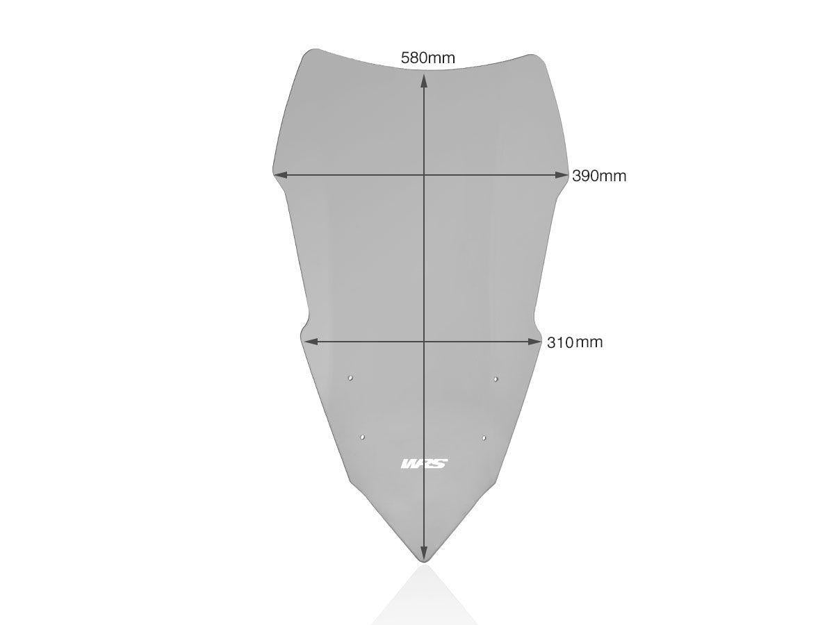WRS TOURING WINDSCREEN YAMAHA MT-09 TRACER 2015-2017