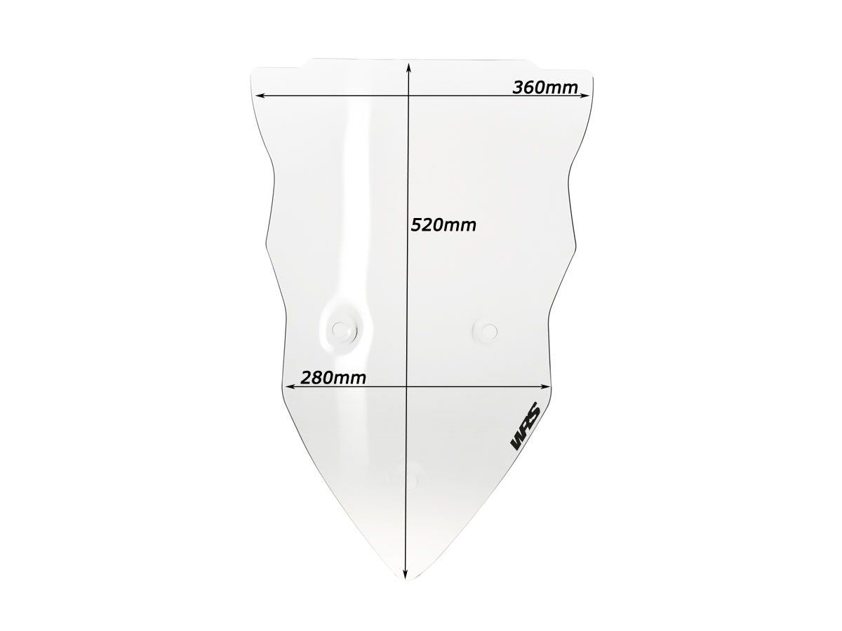 WRS Touring Windscreen Ducati Multistrada 1200/S 2010-2012