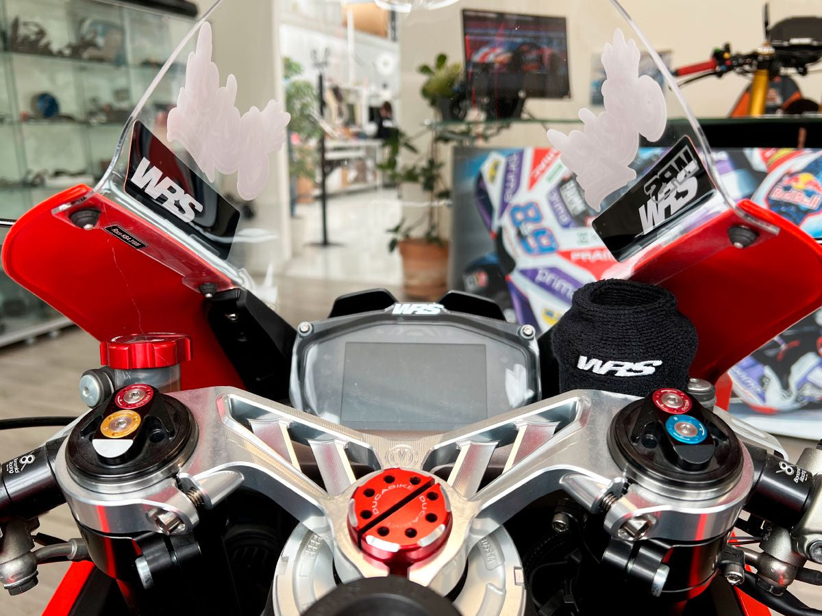 WRS Black Brake Reservoir Cover