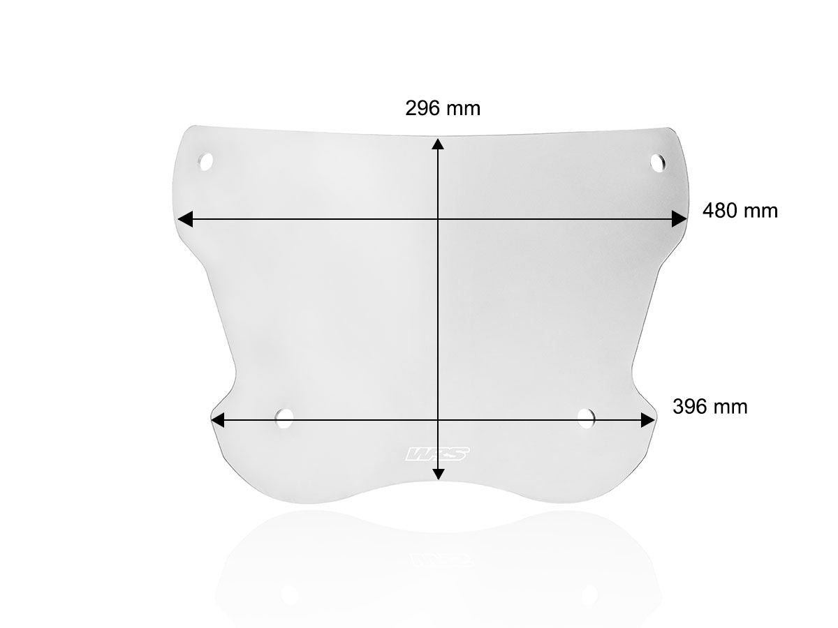 WRS Sport Windscreen Honda SH 125 2020-25 / SH 150 2020-2025 / SH 350 2021-2025