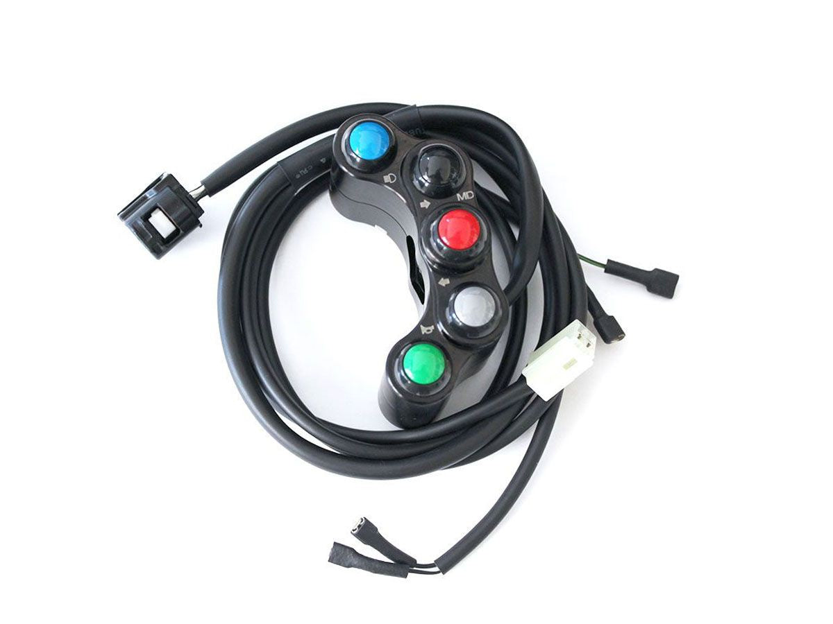 WRS 7 Button Left Street Switch Yamaha R6 2017-2022