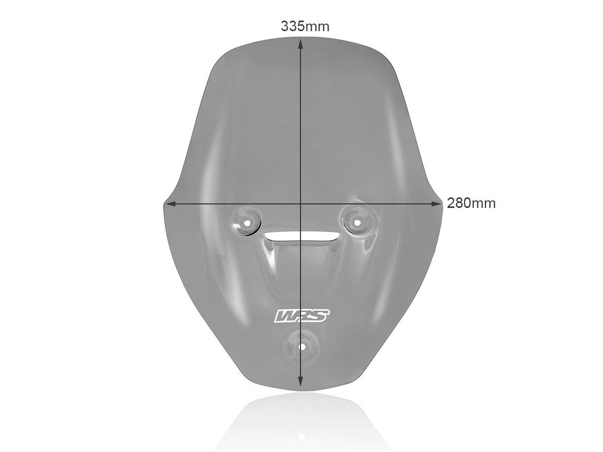 WRS Touring Windscreen Ducati Diavel V4 / RS 2023-2026