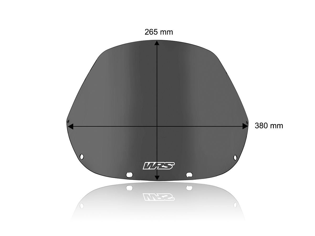 WRS Standard Windscreen WRS Aprilia Tuareg Wind 50 / 125 / 350 / 600 1986-1990