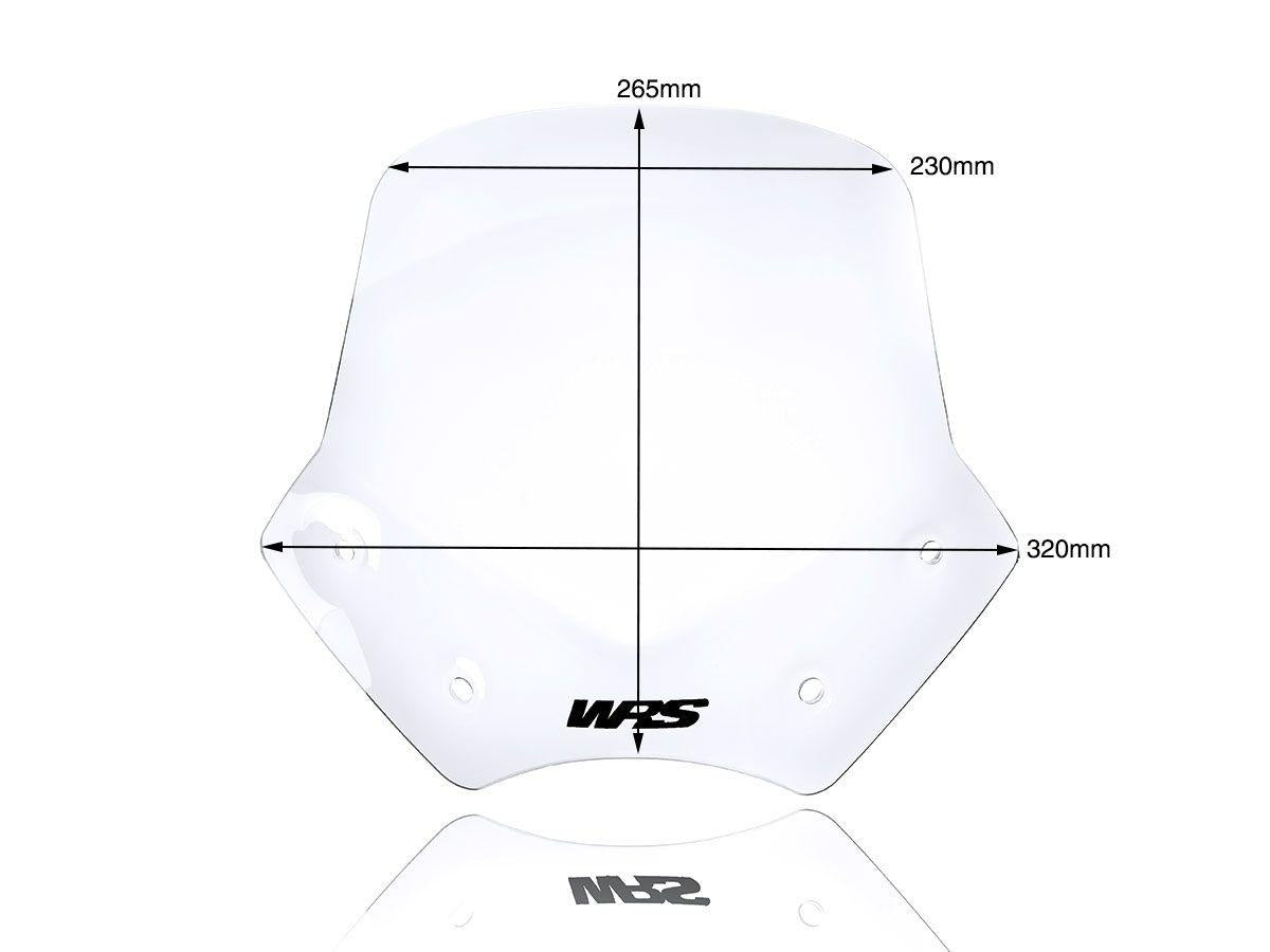 WRS SPORT WINDSCREEN BMW R 1200 R 2006-2014