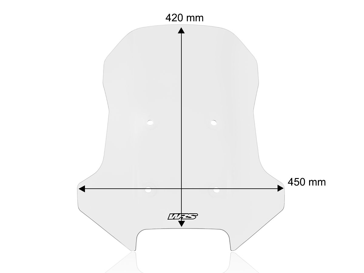 WRS CAPONORD WINDSCREEN CF MOTO 450 MT 2024