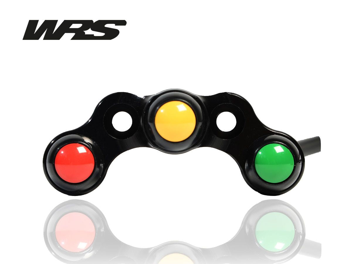 Handlebar Switchgear WRS + Remote Control 3 Buttons Universal