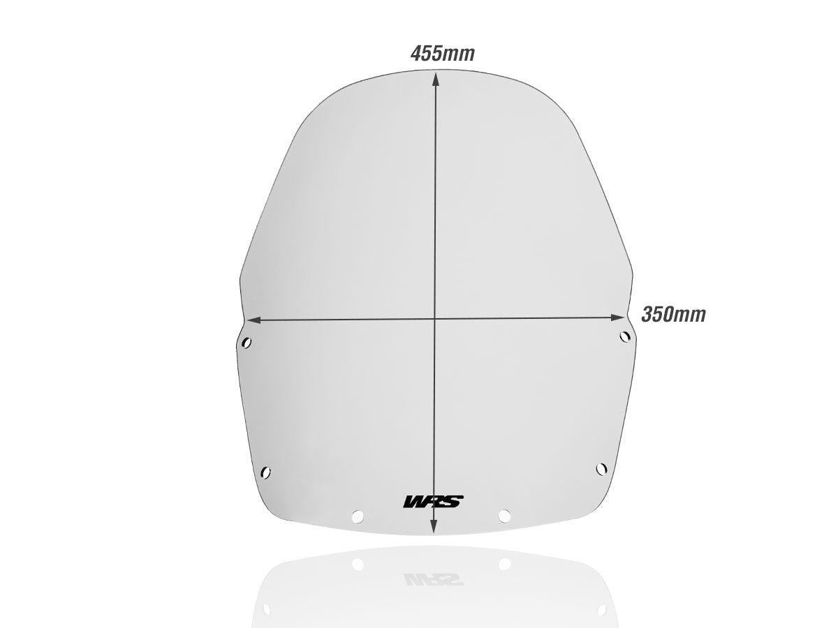 WRS TOURING WINDSCREEN XRV AFRICA TWIN 750 1990-1992 RD04